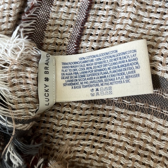 Lucky Brand Fringed Ruana 🍁 - Picture 8 of 8